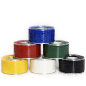 KCASA 10 Feet Colourful Silicone Waterproof Insulation Tape Adhesive Tape
