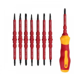 Raitool&trade; HT01 7pcs Electronic Insulated Hand Screwdriver Tools Accessory Set