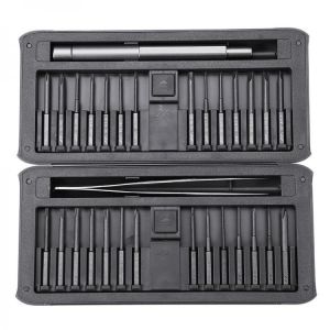 JIMI&reg; 30 IN 1 Multi-purpose Precision Screwdrivers Kit Repair Tool DIY Screw Driver Set w/ Tweezers