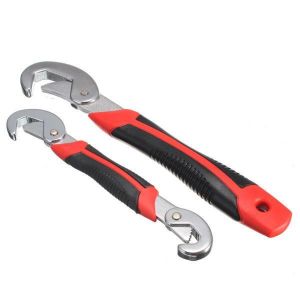 Mustool&reg; 2Pcs Universal Quick Adjustable 9-32mm Multi-function Wrench Spanner