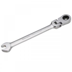 8mm Reversible Flexible Head Ratchet Ratcheting Spanner Wrench Socket Wrenches Nut Tool for Home&amp;Garden