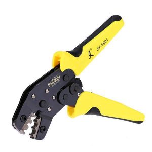 Paron&reg; JX-1601-08 Multifunctional Ratchet Crimping Tool 26-16 AWG Terminals Pliers