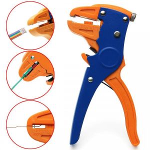 HS-700D 2 in 1 0.25~6mm&sup2; Automatic Cable Wire Stripper Cutter Pliers Crimper Crimping Tool