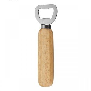 Wooden Handle Bottle Opener Soft Handle Smooth Beer Opening Tool