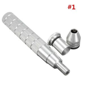 Raitool&trade; DT03 Aluminum Alloy Mini Spiral Hand Hold Punching Manual Drill Craft DIY Tool