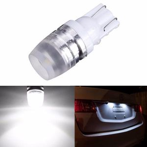 shopping אורות לרכב T10 LED Car Wedge Side Marker Lights Bulbs High Power 1W 50LM 40mA DC12V White