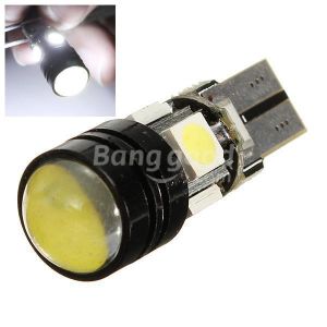 T10 5050 Pure White 4SMD 3W LED Work with Canbus Wiring System