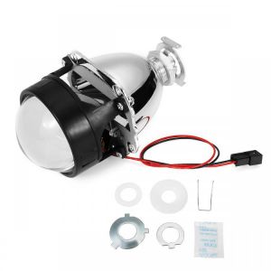 2.5 Inch Dual Beam Car Headlight Glass Lens for H1 H4 H7 HID Bulb