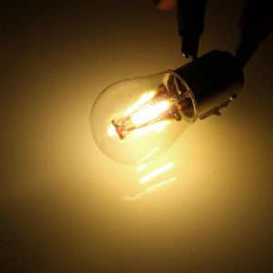 Upgraded 1157 BAY15D 21/5W 4 Filament COB LED Stop Brake Lights Bulb Parking Turn Lamp 450LM Super Bright 12V-24V