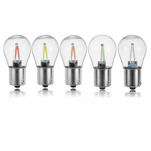 2.5W 28V 200LM Car COB LED Indicator Light Backup Lights Bulb Five Colors Bulb