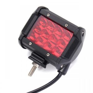 4Inch 12LED 24W Car Truck Off-road LED Work Light Bar Driving Fog Flood Beam Lamp Red Yellow