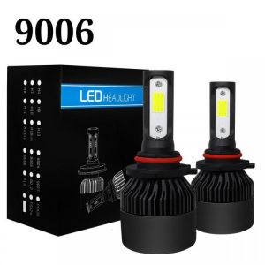 72W 8000LM LED Car Headlights Bulbs Fog Lamps H1 H4 H7 H8/H9/H11 9005 9006 IP68 6000K 2PCS