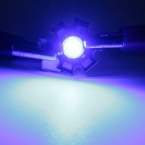 1W High Power LED PCB Bulb Beads Chips Car Indoor Reading Lamp Aquarium Heat Sink
