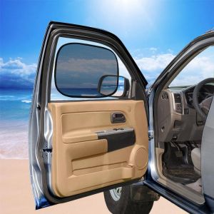 4PCS Car Side Window Screen Sun Shade Mesh Cover Windshield Sunshade Visor 50x30cm