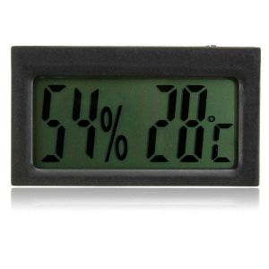 shopping ציוד אלקטרוני לרכב Car Auto Digital LCD Thermometer Hygrometer Temperature Humidity