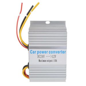 shopping ציוד אלקטרוני לרכב DC24V~12V Car Power Step Down Transformer Rated Output Current10A