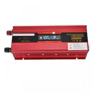 iMars 2000W Solar Power Inverter 12V to 110V Car Inverter with LCD Screen