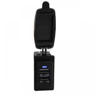 5V 2.4A Dual USB Car Boat Fast Charger Socket Adapter for iPhone/HTC/SAMSUNG