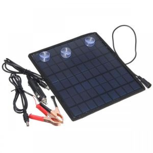 18V 5.5W Portable Solar Panel Power Battery Charger for Car Boat Motorbike ATV