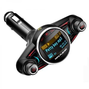 ACCNIC Stylish FM Modulator HandsFree Wireless bluetooth Car Charger Kit TF USB Music Receiver Adatper FM Transmitter MP3 Music Pl