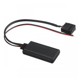 shopping מערכות שמע ומסכים לרכב 12Pin bluetooth Adapter AUX Cable 12V for Ford Focus Fiesta Monde