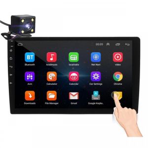 iMars 10.1 Inch 2Din for Android 8.1 Car MP5 Player 1+16G IPS 2.5D Touch Screen Stereo Radio GPS WIFI FM with Backup Camera