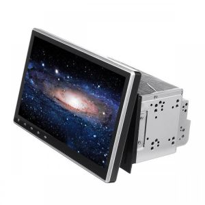 10.1 Inch 2 Din for Android 9.1 Quad Core 2+32G Car MP5 Player Auto Stereo Angel Adjustable GPS Hands Free Touch Screen WiFi Gener
