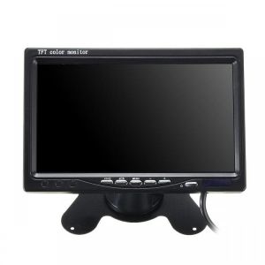 7 Inch TFT LCD Color 2 Video Input Car Rear View Headrest Monitor DVD VCR Monitor