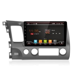 YUEHOO 10.1 Inch for Android 9.0 Car MP5 Player 4+32G Stereo Radio GPS WIFI 4G bluetooth FM AM RDS for Honda Civic 2006-2011