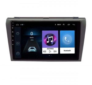 9 Inch for Android 8.1 Car GPS Navigation Auto Stereo Wifi Quad-core 1+16G bluetooth Touch Screen FM For Mazda 3 2004-2012