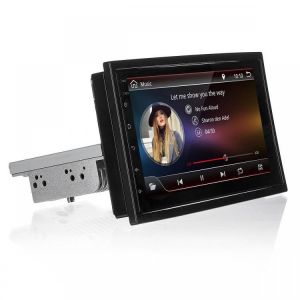 7 Inch 1DIN for Android 8.1 Car Stereo Radio Quad Core 2+32G WIFI GPS AM Movable Touch Screen Support DVR Rear Carema