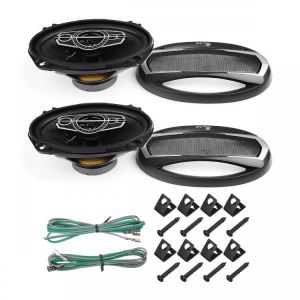 12V 6X9" 1000W Full Range Horn Car Speaker Ring High Woofer