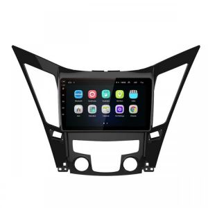 shopping מערכות שמע ומסכים לרכב 9 Inch 2Din for Android 8.1 Car MP5 Player FM AM RDS Radio Stereo GPS Navigation WIFI For Hyundai Sonata i40 i45 2011-2015