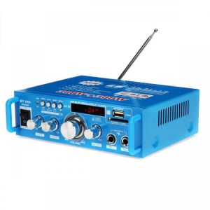12V 220V HIFI Audio Stereo MP3 Player Power Amplifier bluetooth FM Radio 2CH 600W Support FM USB SD Slot Europe Plug For Home Car