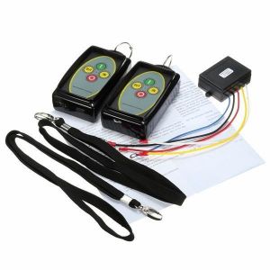 shopping אזעקה ומערכות אבטחה לרכב 12-24V 434MHz  Winch In Out Wireless Remote Control Switch Key for Truck Jeep SUV ATV Warn