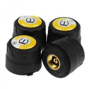 Universal bluetooth 4.0 TPMS IP67 Waterproof External Tyre Tire Pressure Monitor Sensor Support IOS Android With 140mAh Battery