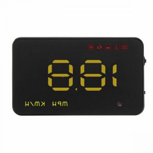 3.5 Inch Uinversal Car HUD Head Up Display LCD OBD2 Overspeed Warning System