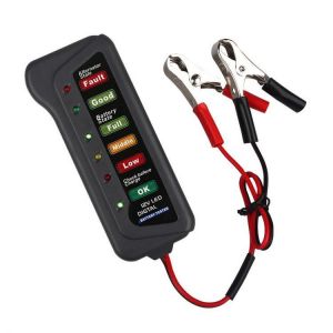 shopping מערכות למציאת תקלות BATTERY FRIEND 12V 24V Car Battery Tester Digital Alternator Detector Mate Car Lighter Plug Diagnostic Tool with 6 LED Indicator