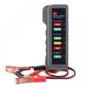 shopping מערכות למציאת תקלות 12V Car Battery Tester Digital Alternator Detector Mate Car Lighter Plug Diagnostic Tool with 6 LED Indicator