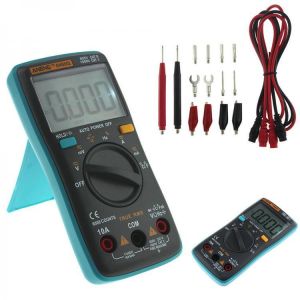 Temperature Tester Digital Multimeter Amperometer Universal Meter 6000 Counts Backlight AC DC Current/Voltage Resistance Frequency