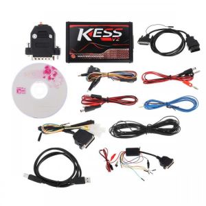 Red EU Version KESS V5.017 No Token Limit KESS V2 Manager with And KTAG V7.020 ECU Programmer Car Engine Diagnostic Analyzer