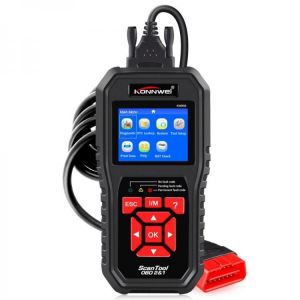 KONNWEI KW850 OBD2 Scanner EOBD Car Scan Diagnostic Tool Engine Fault Code Reader Multi-languages Black