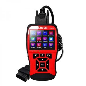JDiag JD906 OBD2 Scanner OBDII Car Diagnostic Tool EOBD Automotive Engine Fault Code Reader Battery Tester with TFT Color Screen