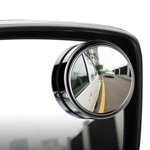 shopping אביזרי פנים לרכב Car Vehicle Blind Spot Mirror Rear View Mirrors HD Convex Glass 360 Degree View Adjustable Mirror