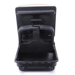 shopping אביזרי פנים לרכב Car Central Console Arm Rest Rear Cup Holder Box For VW Jetta Golf