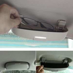 Car Front Sun Glasses Case Box Holder Plastic Storage Box for Mitsubishi ASX Outlander Sport 2013-18