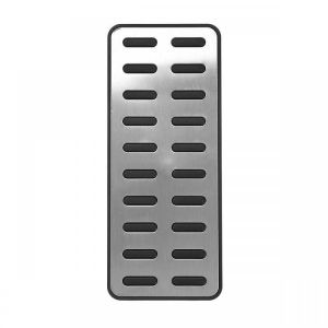 1Pcs Car 304 SS Original Rest Pedal Pad Interior Footrest Cover Aluminum Alloy Universal for KIA
