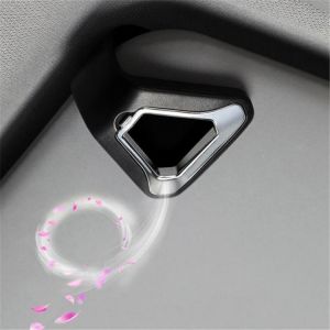 Car Perfume Aromatherapy Air Freshener Conditioning Outlet Clip Decoration Sun Visor Scented Supplies