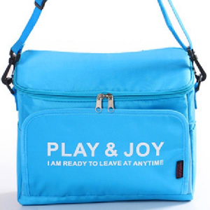 Portable Nylon Thermal Insulation Storage Bag Cooler Lunch Handbags for Car Outdoor Activities