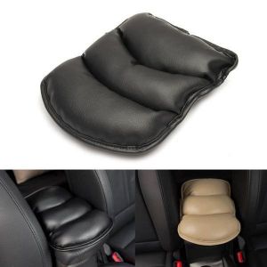 Universal PU Leather Car Arm Rest Mat Storage Box Cover Cushion